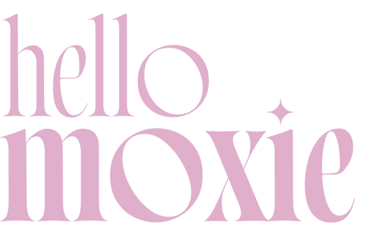 Hello Moxie logo in transparent background